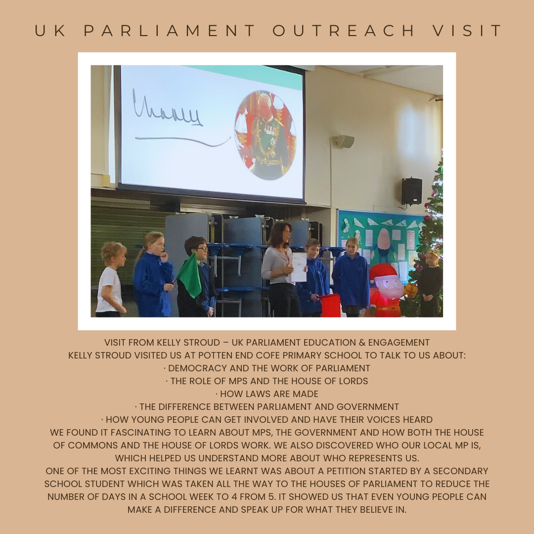 UK Parliament Outreach Visit