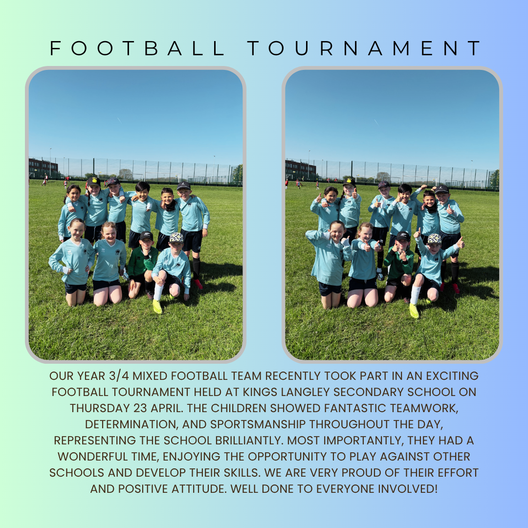 Year 3 & 4 Mixed Football Tournament